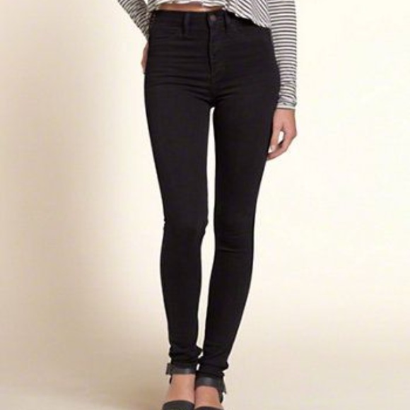 Hollister Denim - Hollister Super Skinny Black Wash Jeans